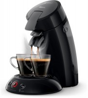 HD6554/65 Original + Starter-Set Kaffeepadmaschine tiefschwarz