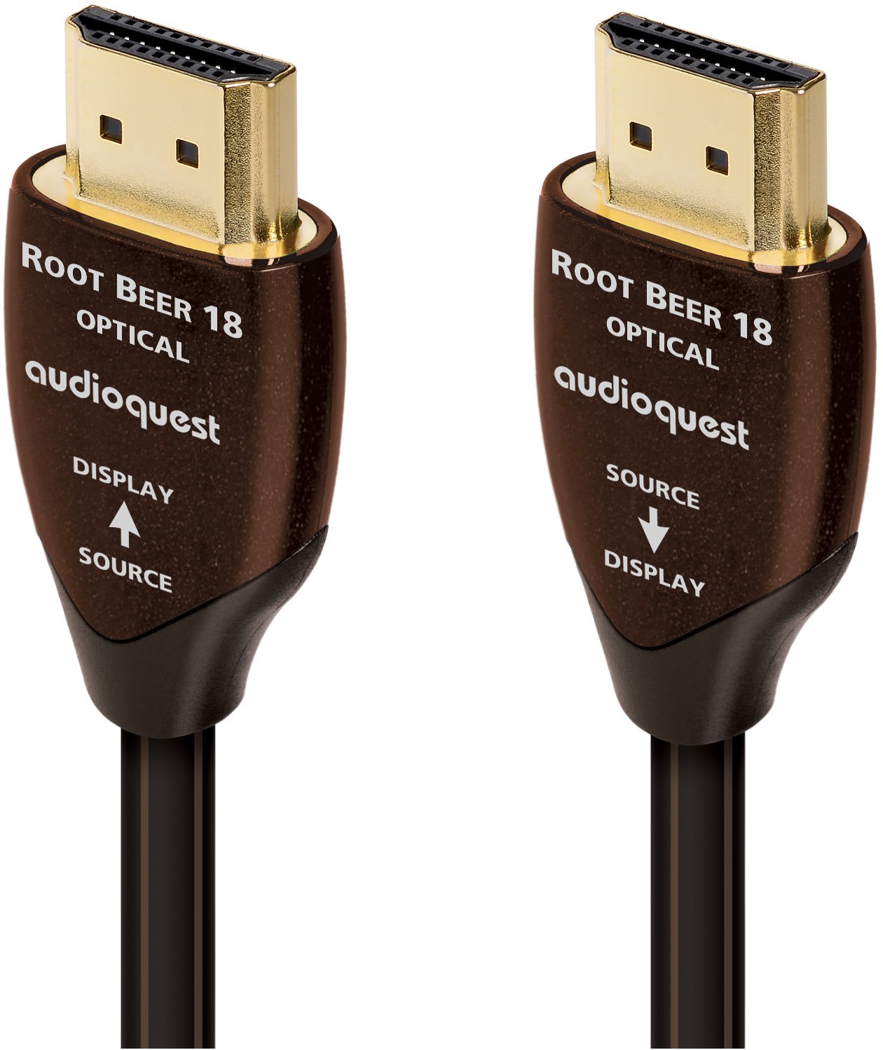 Root Beer 18G aktives optisches High-Speed-HDMI-Kabel (25m)