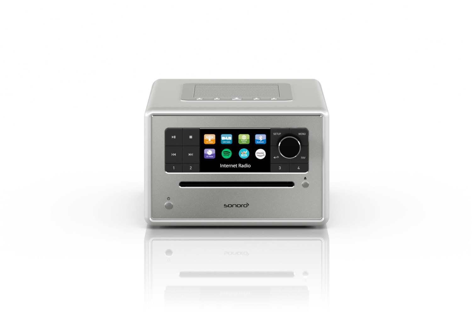 Elite CD/Radio-System silber