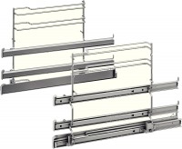 HEZ538S00 Teleskopausz. 3fach Herd/Backofen-Zubehör edelstahl