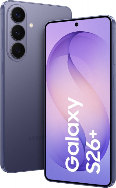 Galaxy S26+ (512GB) Smartphone cobalt violet, 50 MP Kamera, 6,7 Zoll Display, 55 Std. Akku, 5G, Android