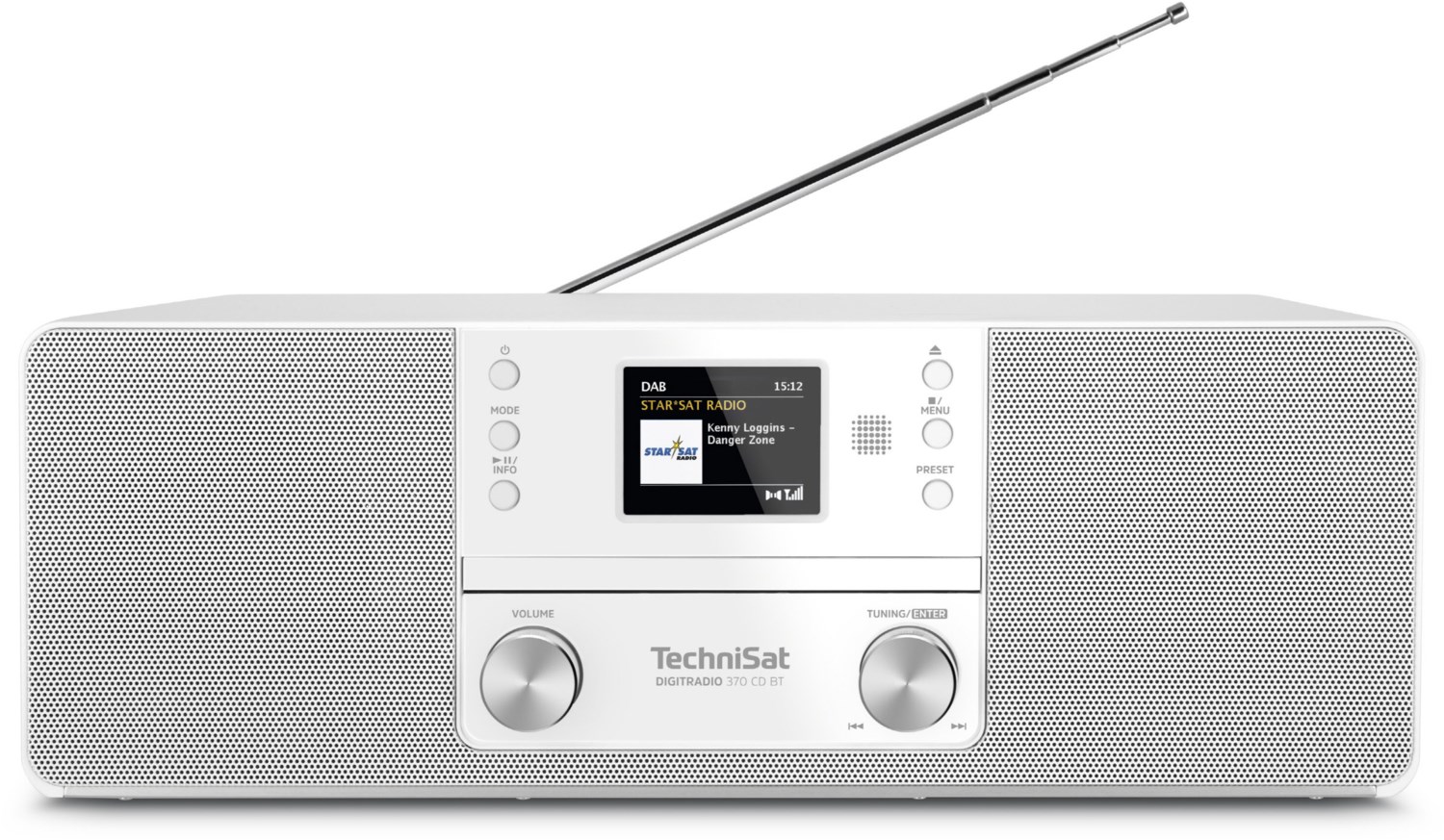 DigitRadio 451 CD IR CD/Radio-System weiß