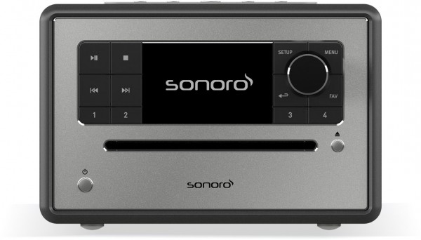 Elite CD/Radio-System graphit matt/silber
