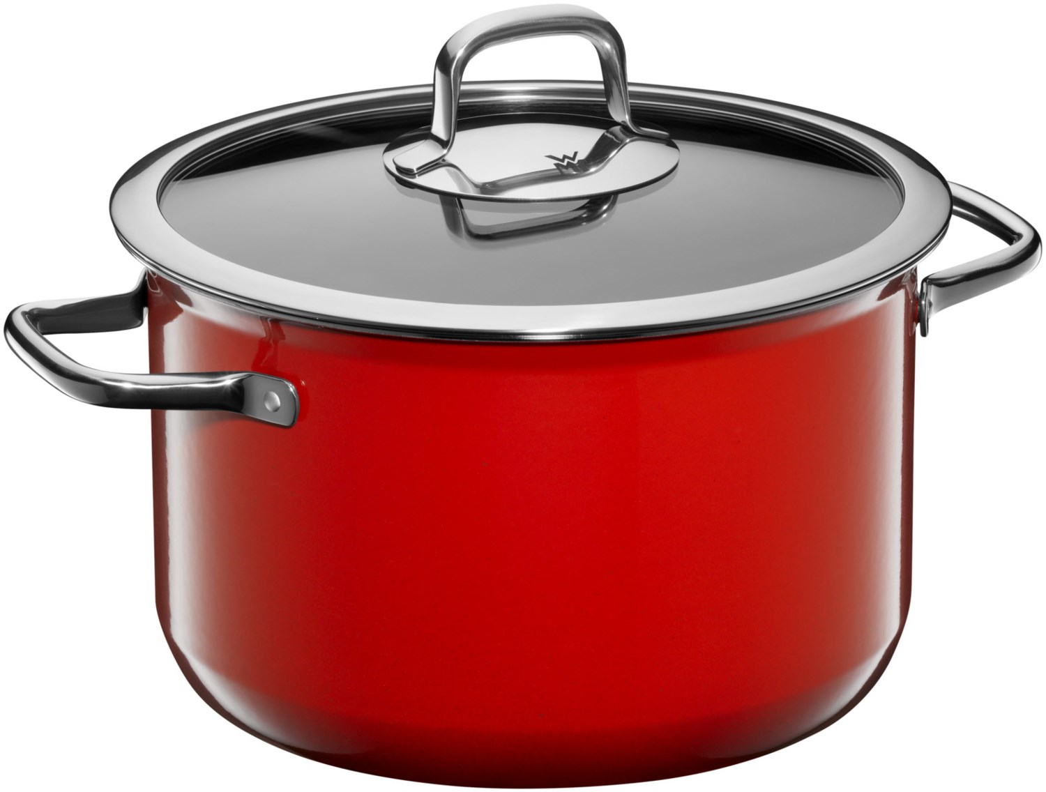 FT Compact Fleischtopf (24cm) mit Glasdeckel rot
