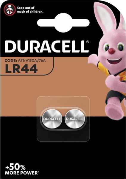 LR44 Alkaline 2er Blister Knopfzelle