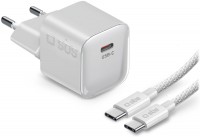 USB Type-C Wandladegerät (40W) mit USB Type-C Kabel (1,5m) weiß