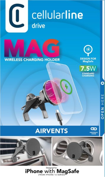 Mag Wireless Charging Holder (7,5W) KFZ-Halterung schwarz