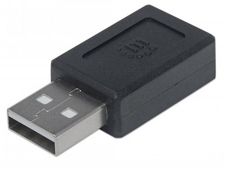 USB 2.0 Type-C > USB Adapter schwarz