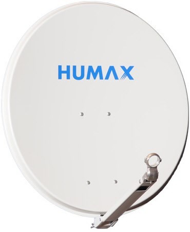 75 PRO Alu Satelliten-Reflektor hellgrau