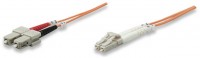 LWL LC > SC OM2 Anschlusskabel (1 m) orange Multimode