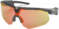 Ranger AI-Sport-Kamerabrille schwarz/rot