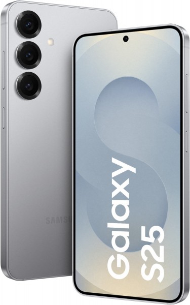 Samsung Galaxy S25 (256GB) Smartphone silver shadow | EURONICS