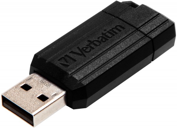 PinStripe USB 2.0 Drive (64GB) Speicherstick schwarz