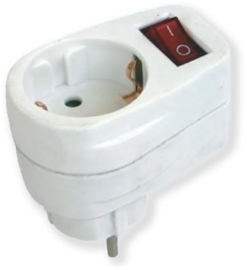 EA 21 Adapterschalter Steckdosenadapter