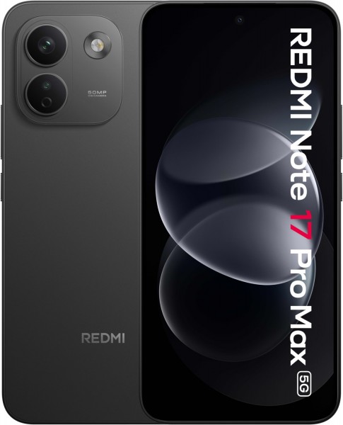 Redmi Note 17 Pro Max 5G (8GB+256GB) Smartphone schwarz