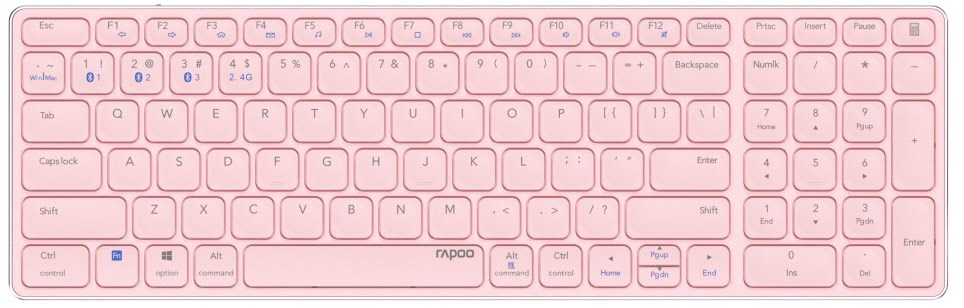 E9700M (DE) Kabellose Tastatur pink
