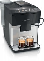 TP511D01 EQ500 classic Kaffee-Vollautomat silber/schwarz, Latte Macchiato/Cappuccino, Keramik-Mahlwerk, 15 bar, 1,9 l