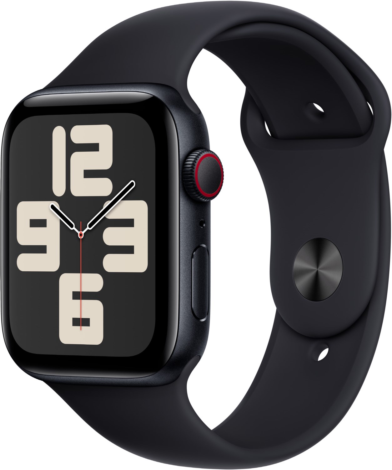 Image of Watch SE (44mm) GPS+4G Smartwatch 2. Gen, Alu mit Sportarmband M/L mitternacht/mitternacht