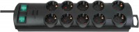 Steckdosenleiste 10-fach (2m) Primera-Line schwarz