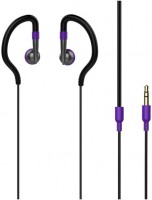 Sporty Kopfhörer mit Kabel ultra violet
