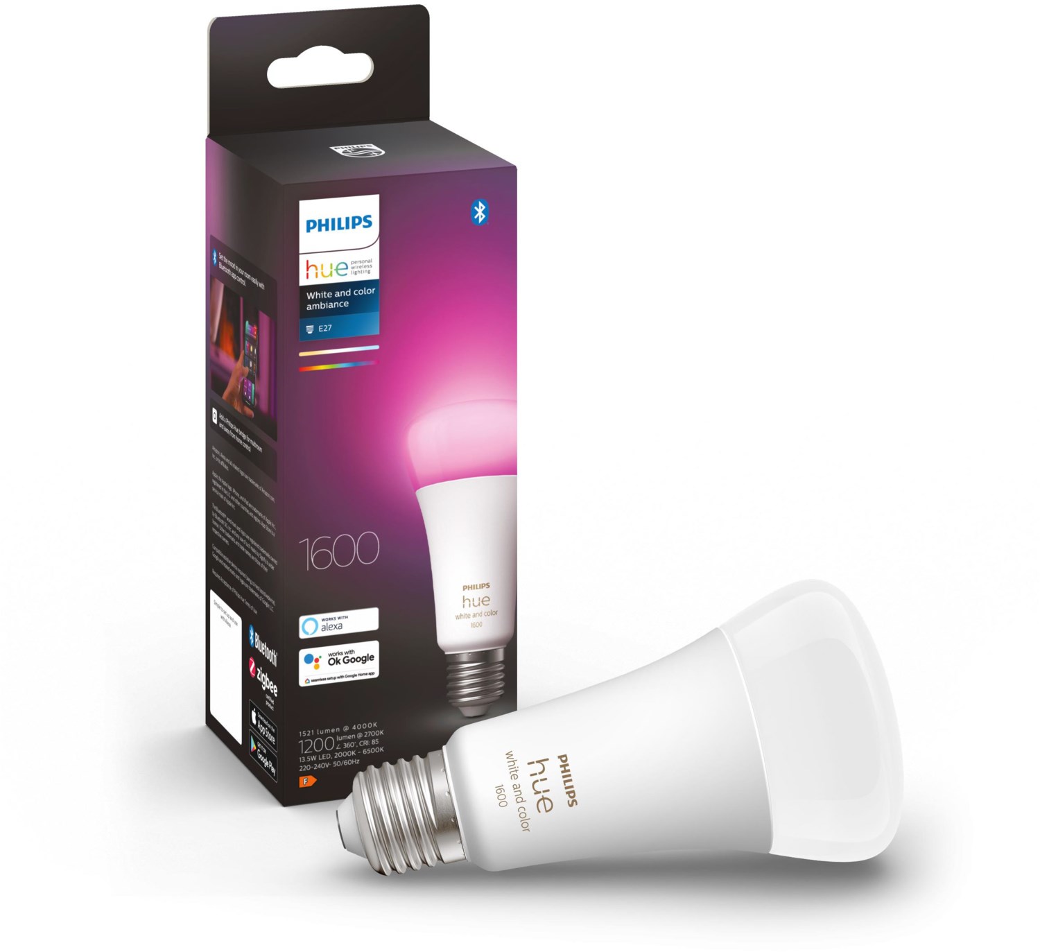 Hue W&C Amb. 13.5W A67 E27 LED-Leuchtmittel