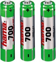 3xAAA Akkus 1,2 V/ 700 mAh NiMH