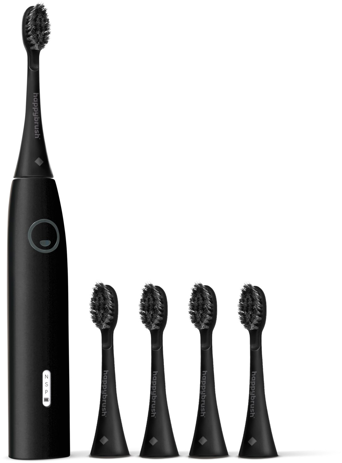 ECO VIBE 3 Starterkit + 4 Refills Schallzahnbürste schwarz