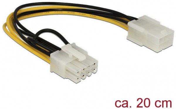 Stromkabel PCIe 8pin > 6pin (20cm)