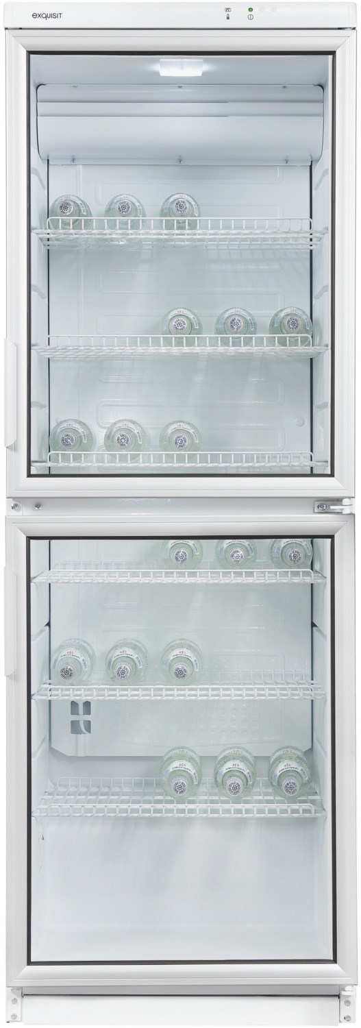 GKS350-1-GT-280D Flaschenkühlschrank weiß