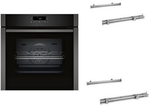 Image of BMK320EAP Einbaubackofen bestehend aus B6ACJ7AG3+Z1608BX0+Z1608BX0 graphit