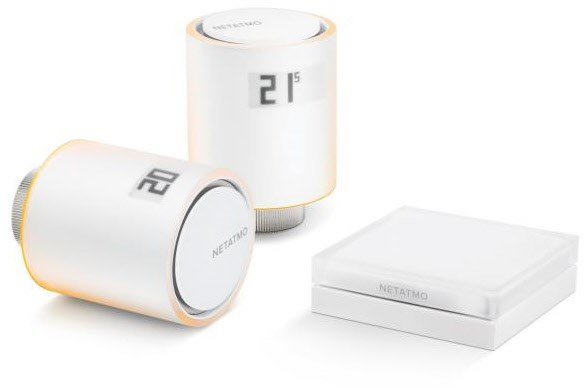 Netatmo Heizkörperthermostat Starter Set mit 2 Thermostaten - Weiß