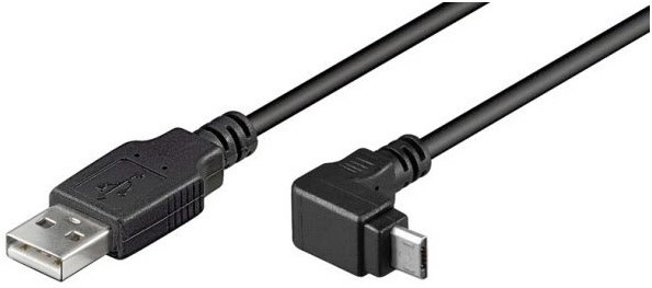 USB-Mini-Anschlusskabel Winkel 1,8m