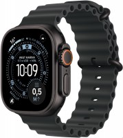 Watch Ultra 3 (49mm) GPS+5G Smartwatch Titan mit Ocean Armband schwarz/schwarz