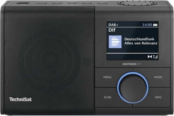 DigitRadio 217 Kofferradio mit DAB/DAB+ schwarz