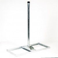 FDH 240 Flachdachhalterung 2x 40x40cm,100cm, 48mm stahl