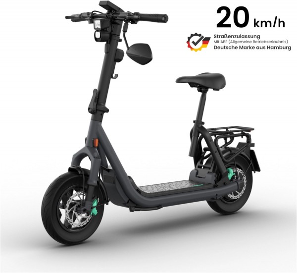 GTc E-Scooter graphit grau