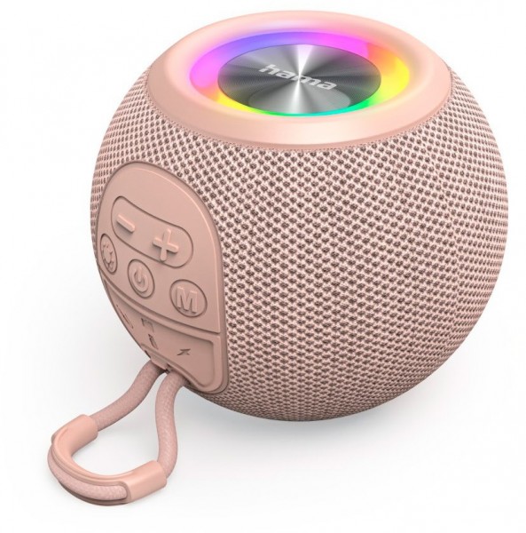 Ball Shape Speaker Bluetooth-Lautsprecher rosa