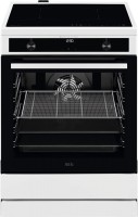 CIB6644BBW Stand-Elektroherd mit Induktionsfeld weiss, 73 l, Pizza-Stufe, Heißluftgrill, 59,6 cm breit, A, 4 Kochzonen