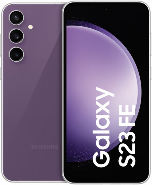 US版 Galaxy S23 FE 128GB パープル　Samsung Samsung Galaxy S23 FE (128GB) Smartphone purple | EURONICS