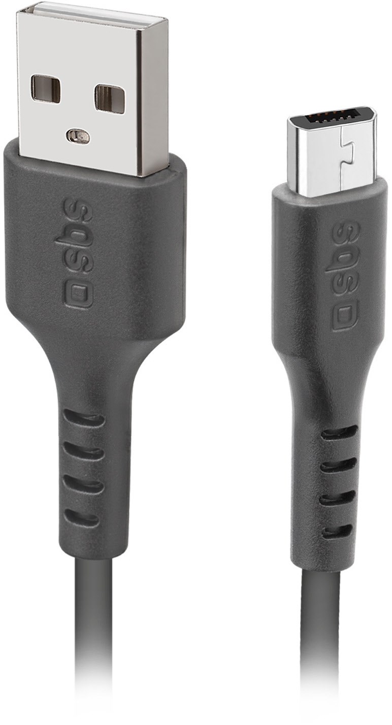 USB > Micro-USB Kabel (3,0m) schwarz