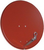 Ideal 75 Alu Satelliten-Reflektor dunkelrot