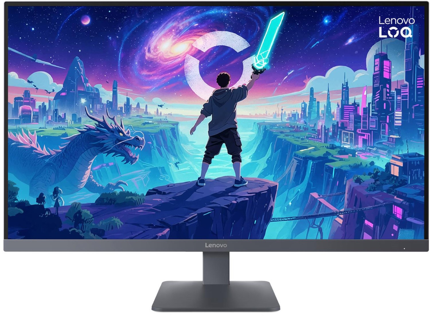 LOQ 27Q-10 68 cm (27") Gaming Monitor lunar grey, Widescreen QHD (2560x1440), 0,5 ms Reaktionszeit