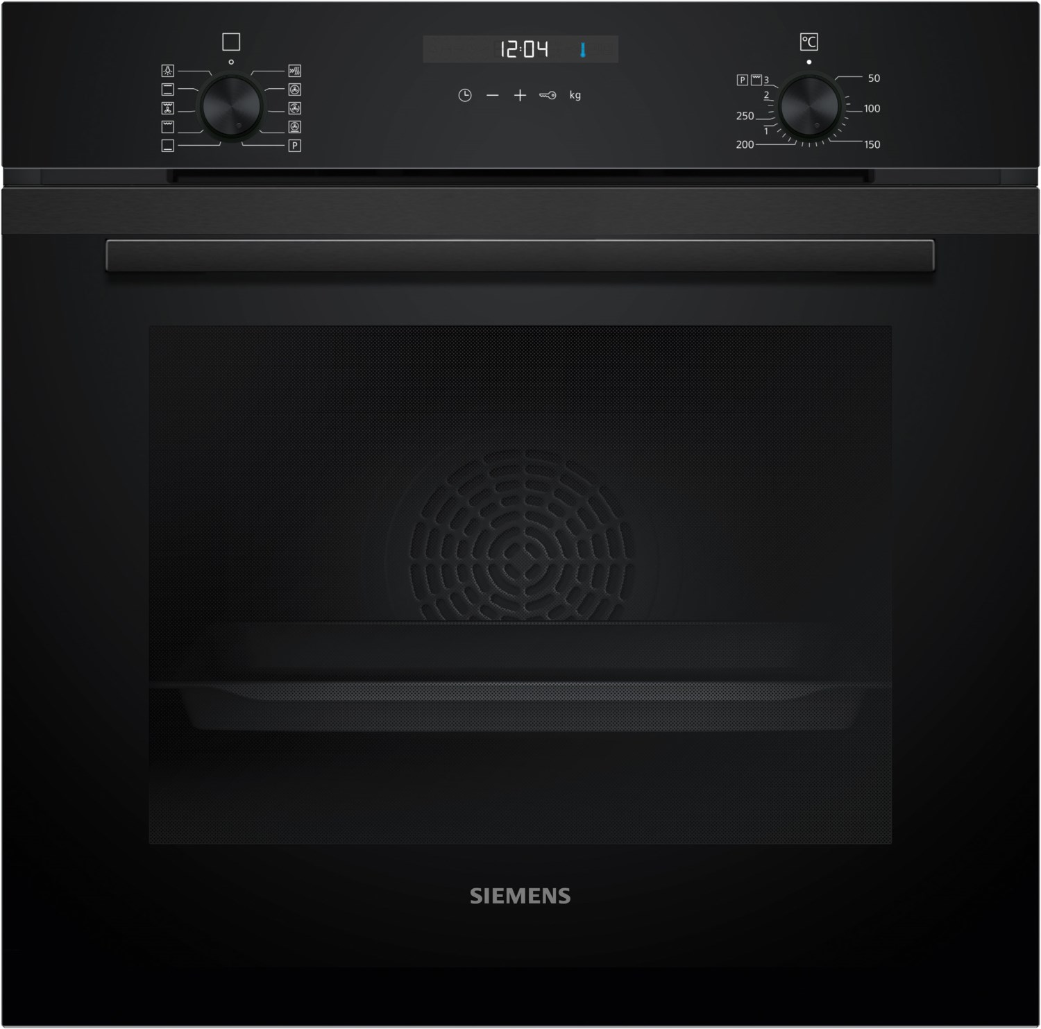 Siemens HB217GBB0 Einbaubackofen deep black inox A  - Onlineshop EURONICS