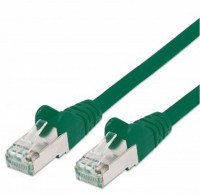 Patchkabel mit Cat7-Rohkabel S/FTP grün (3m)