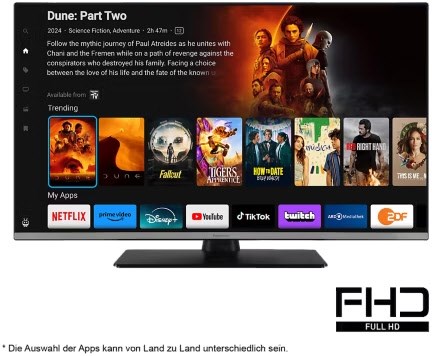 TB-40S45AEZC 100 cm (40") LCD-TV mit LED-Technik schwarz