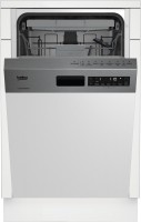 BDSS28040XQ Einbau-Geschirrspüler teilintegriert 45 cm edelstahl-Look