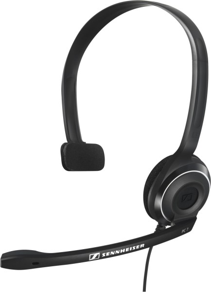 PC 7 USB PC-Headset schwarz