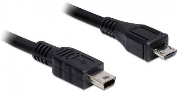 USB 2.0 micro-B St. > mini St. (1m)