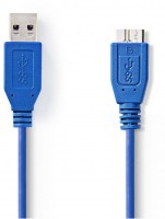 CCGP61500BU50 USB 3.0-Kabel (5m) blau A-Stecker>Micro-B-Stecker