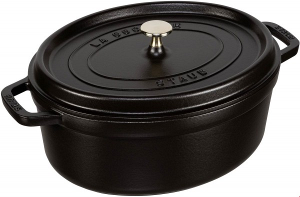 La Cocotte Oval (31cm) schwarz